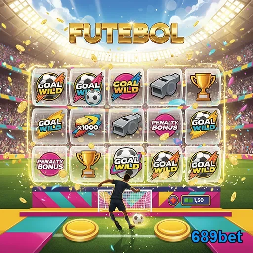 Imagem de jogos de futebol e slots no 689bet, destacando diversão e emoção das apostas.