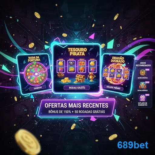Ofertas mais recentes do site 689bet com promoções e bônus para novos usuários.